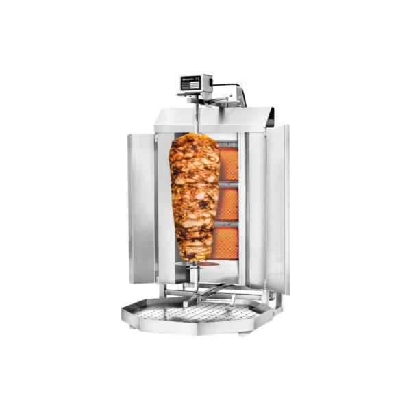 Gas gyros/ kebab grill - 3 burners - max. 40 kg - Image 2