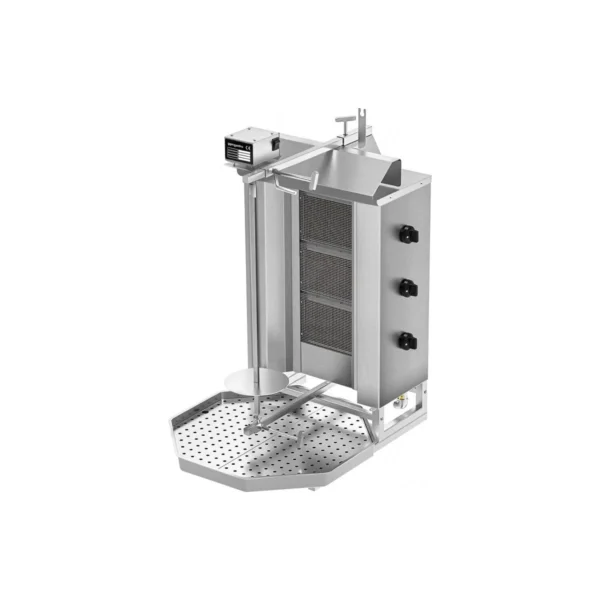 Gas gyros/ kebab grill - 3 burners - max. 40 kg - Image 3