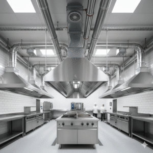 Commercial Stainless Steel Hoods ? Wall, Island & Double Skin