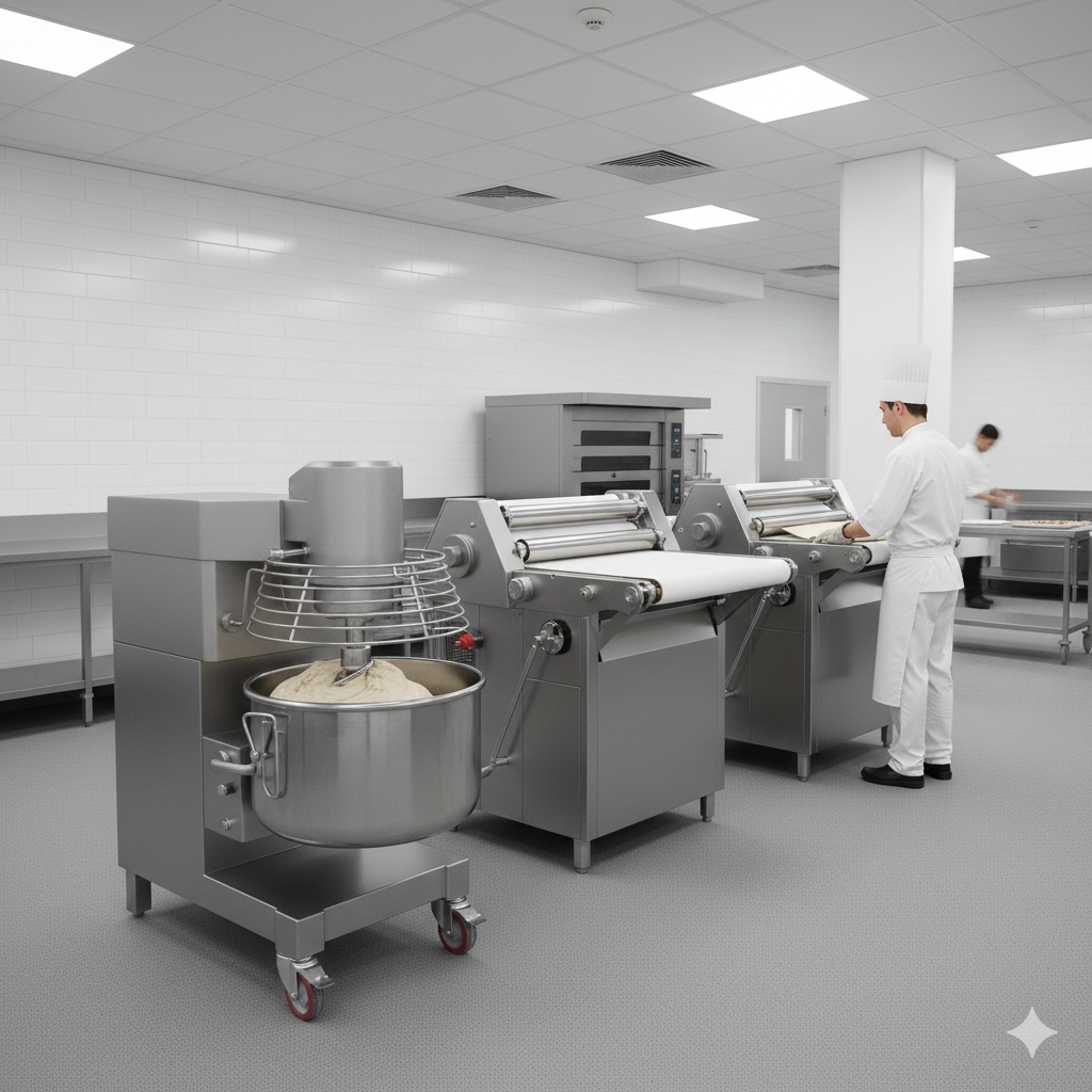 Dough Mixers & Sheeters