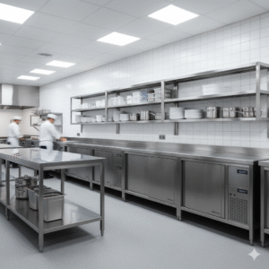 Stainless Steel Cabinets & Shelves for Commercial Kitchens