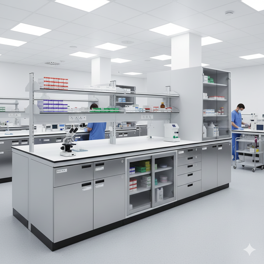 Medical Workbenches & Storage Cabinets